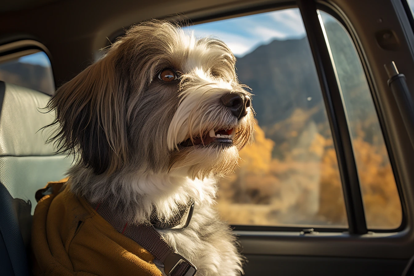 Volkswagen Jetta Dog Carrier Car Seat for Tibetan Terrier